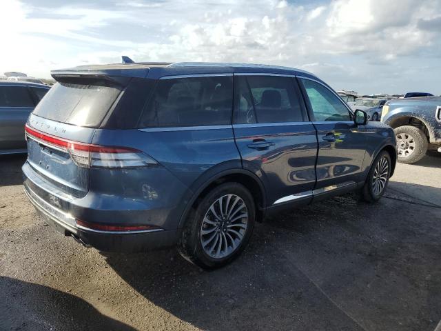 LINCOLN AVIATOR RE 2020 blue  gas 5LM5J7WC3LGL20432 photo #4