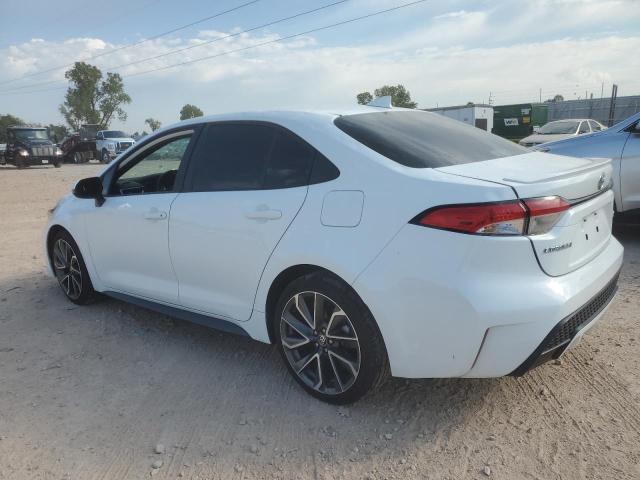 TOYOTA COROLLA SE 2022 white  gas 5YFS4MCEXNP115164 photo #3