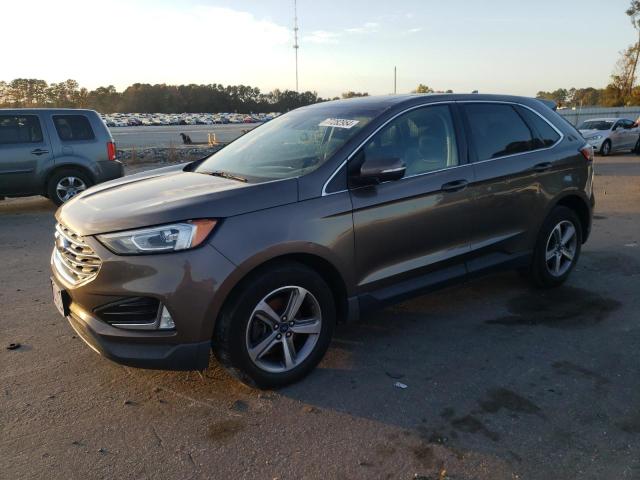 FORD EDGE SEL 2019 tan  gas 2FMPK3J93KBB44923 photo #1