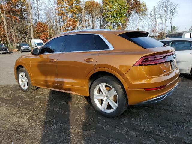 AUDI Q8 PREMIUM 2019 gold  gas WA1AVAF1XKD008009 photo #3