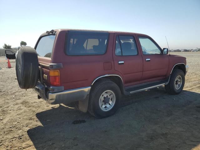 TOYOTA 4RUNNER VN 1990 red 4dr spor gas JT3VN39W6L8004354 photo #4