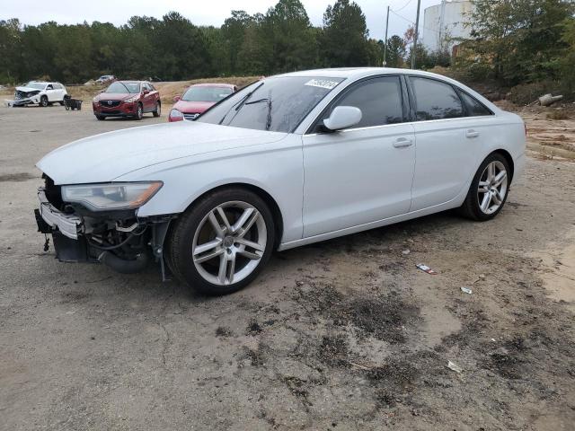 AUDI A6 PREMIUM 2015 silver sedan 4d gas WAUCFAFC6FN009913 photo #1