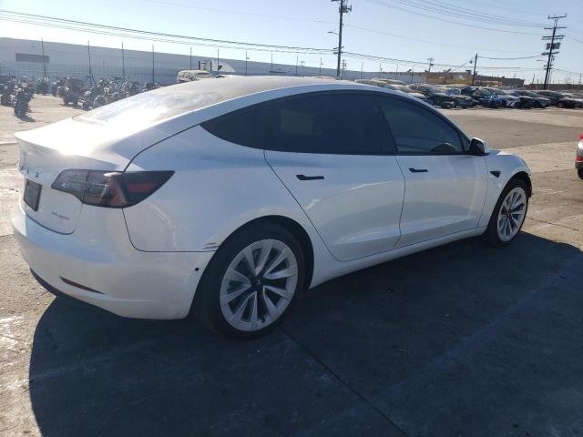 VIN 5YJ3E1EAXNF358687 2022 TESLA MODEL 3 no.3