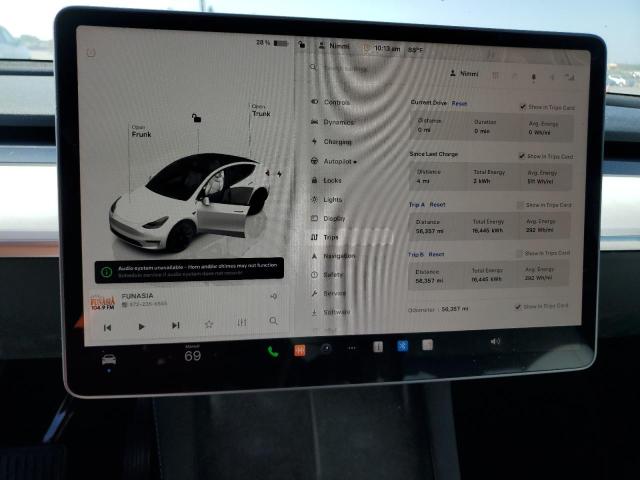 2022 TESLA MODEL Y - 7SAYGDEE4NF514097
