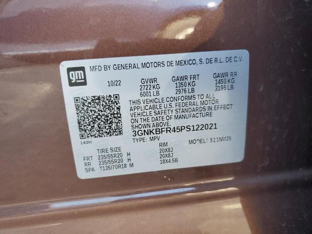 2023 CHEVROLET BLAZER PRE - 3GNKBFR45PS122021