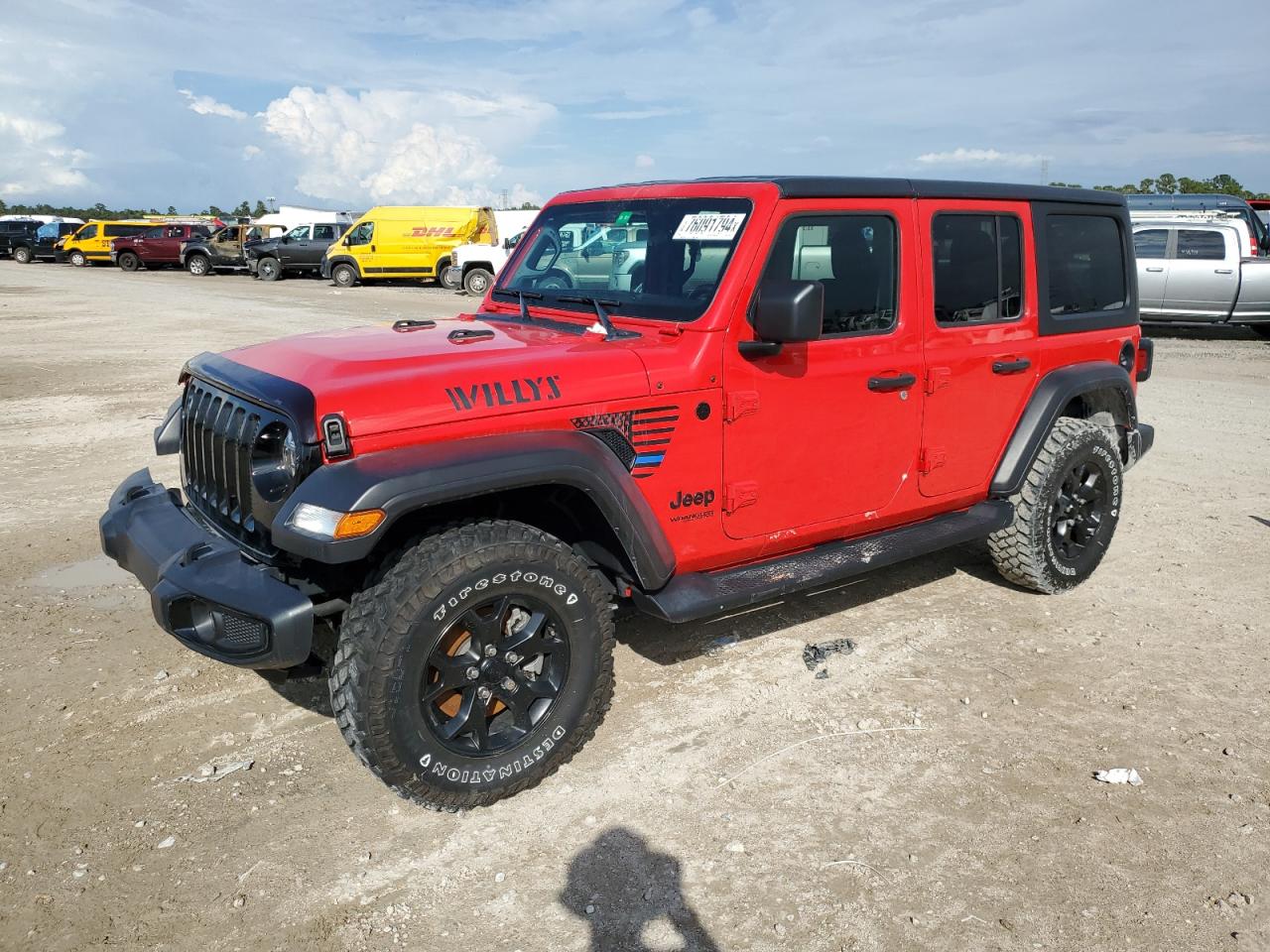 Lot #2952197034 2022 JEEP WRANGLER U