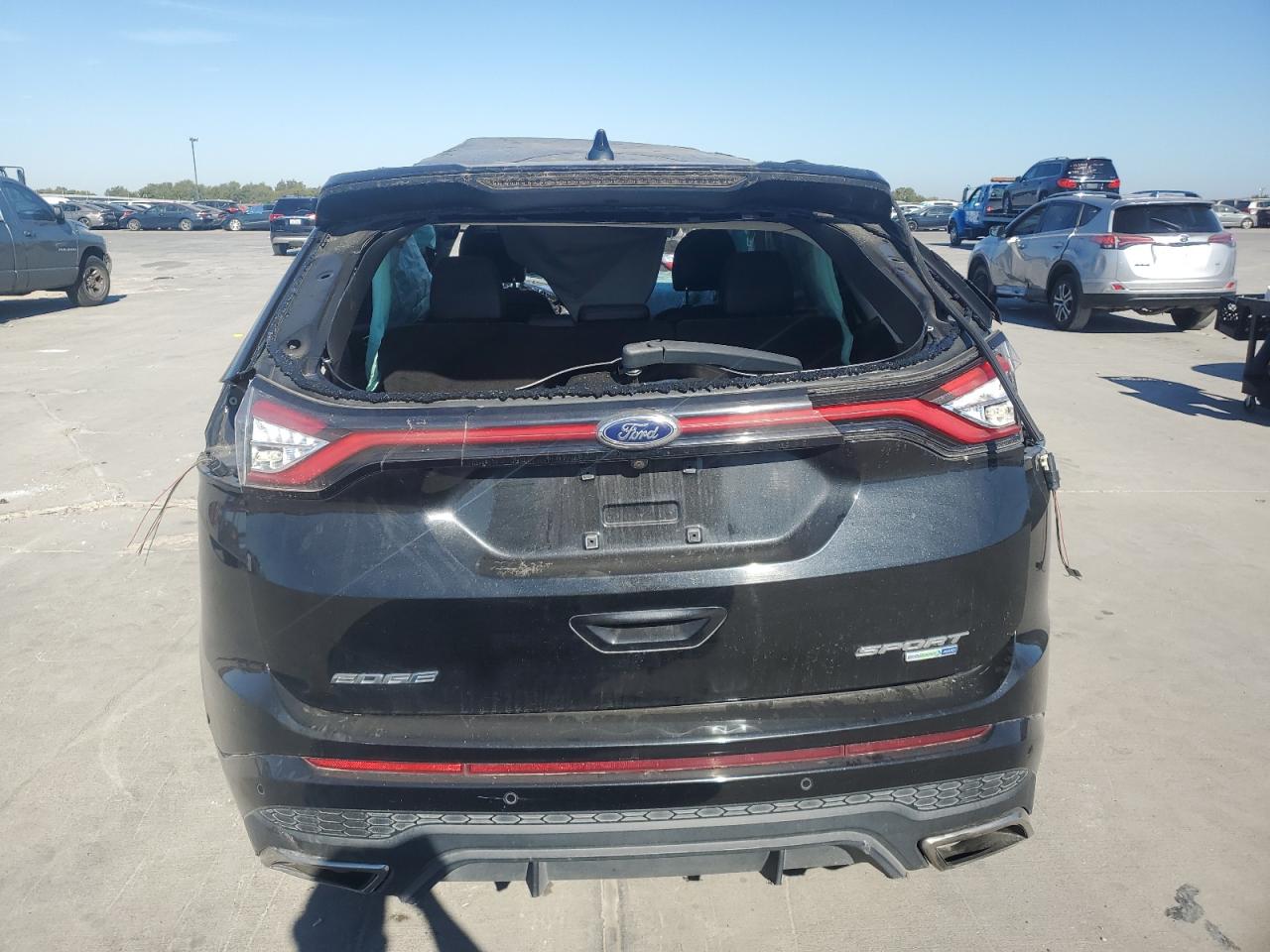 Lot #2923394548 2015 FORD EDGE SPORT