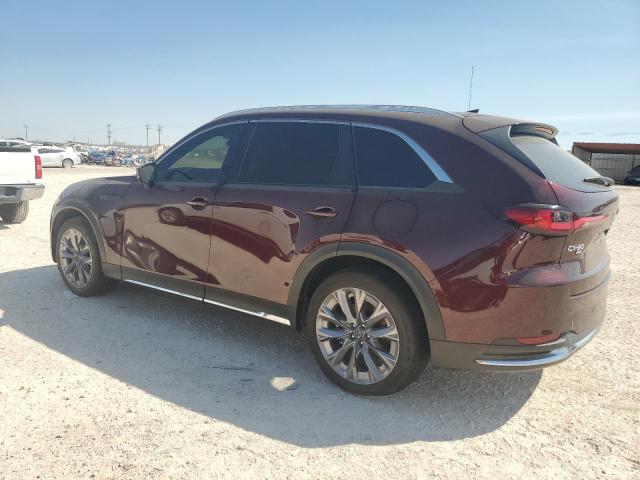 MAZDA CX-90 PREM 2024 maroon  gas JM3KKEHD1R1105751 photo #3