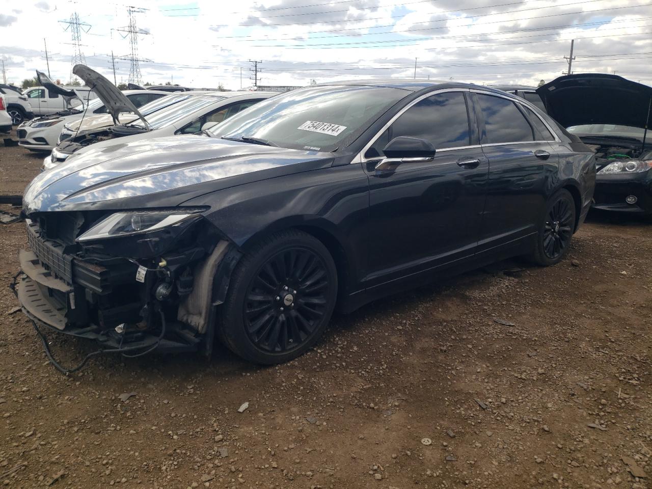 Lot #2962493863 2015 LINCOLN MKZ