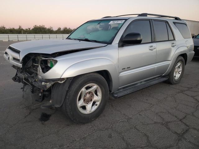 TOYOTA 4RUNNER SR 2003 silver  gas JTEBU14R838005167 photo #1