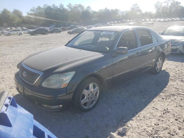 LEXUS LS 430 2004 black  gas JTHBN36F740167127 photo #1