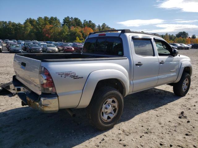 TOYOTA TACOMA DOU 2010 silver crew pic gas 3TMLU4EN6AM038618 photo #4