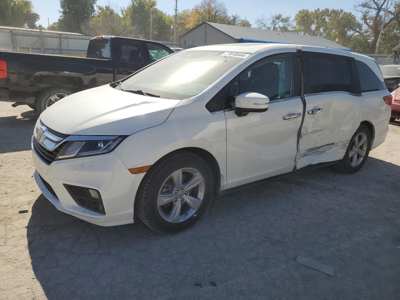 Lot #2928827591 2018 HONDA ODYSSEY EX