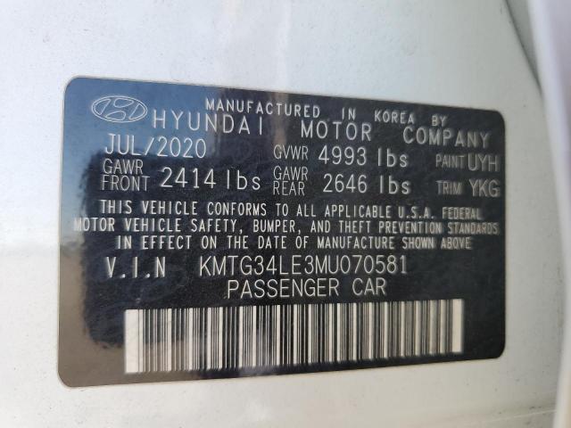 2021 GENESIS G70 PRESTI - KMTG34LE3MU070581