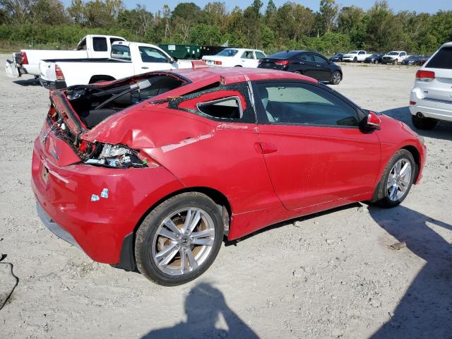 HONDA CR-Z EX 2012 red  hybrid engine JHMZF1D6XCS000590 photo #4