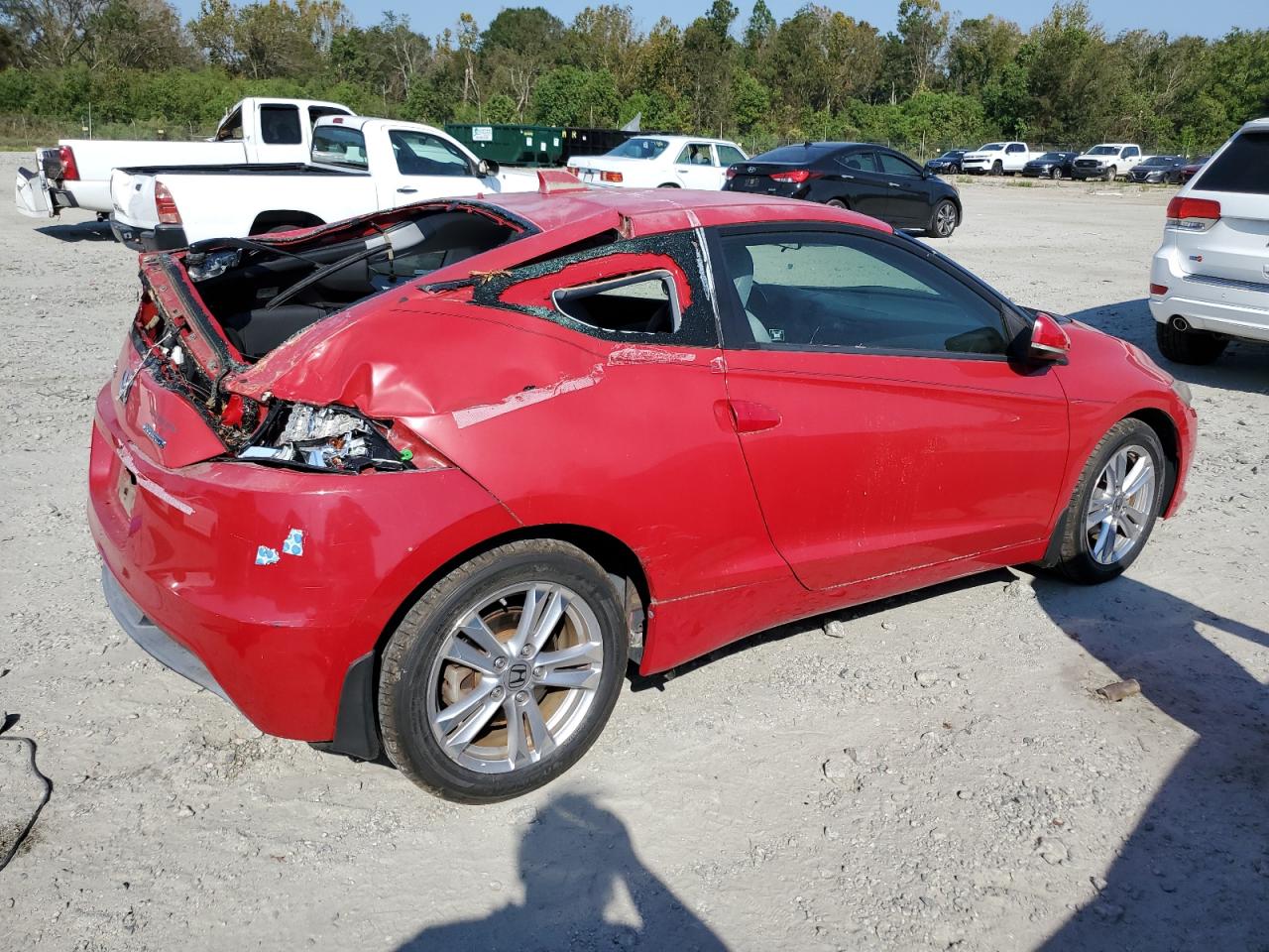 Lot #3017315988 2012 HONDA CR-Z EX