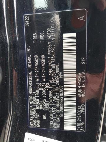 2022 TOYOTA HIGHLANDER - 5TDABRCH3NS103938