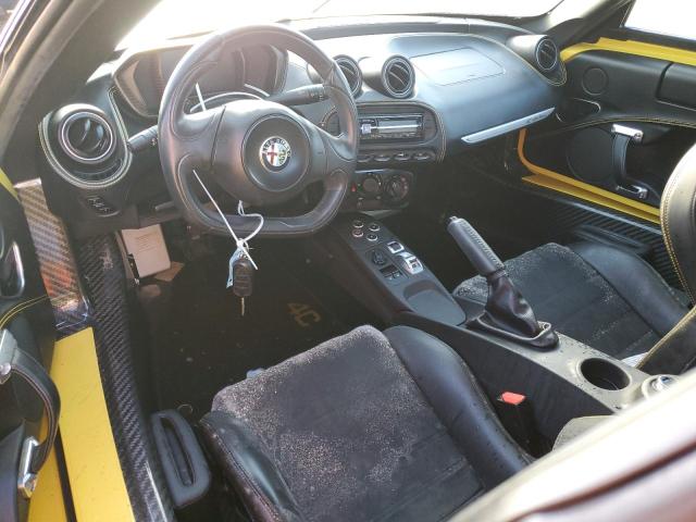 2016 ALFA ROMEO 4C SPIDER ZARBAAB44GM181561