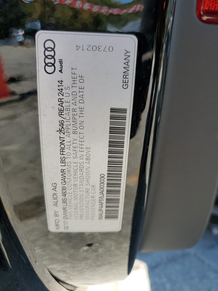 Lot #3022936139 2018 AUDI S5 PREMIUM