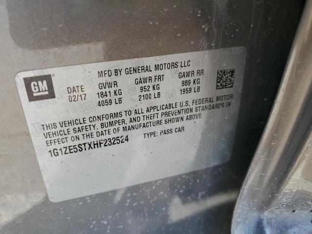 2017 CHEVROLET MALIBU LT - 1G1ZE5STXHF232524