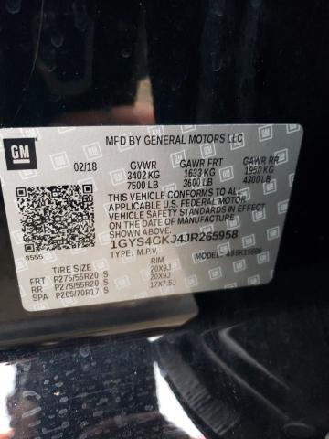 2018 CADILLAC ESCALADE E - 1GYS4GKJ4JR265958