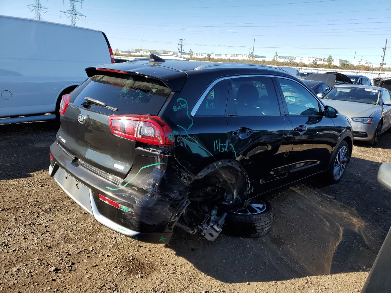 Lot #2945520160 2017 KIA NIRO EX TO