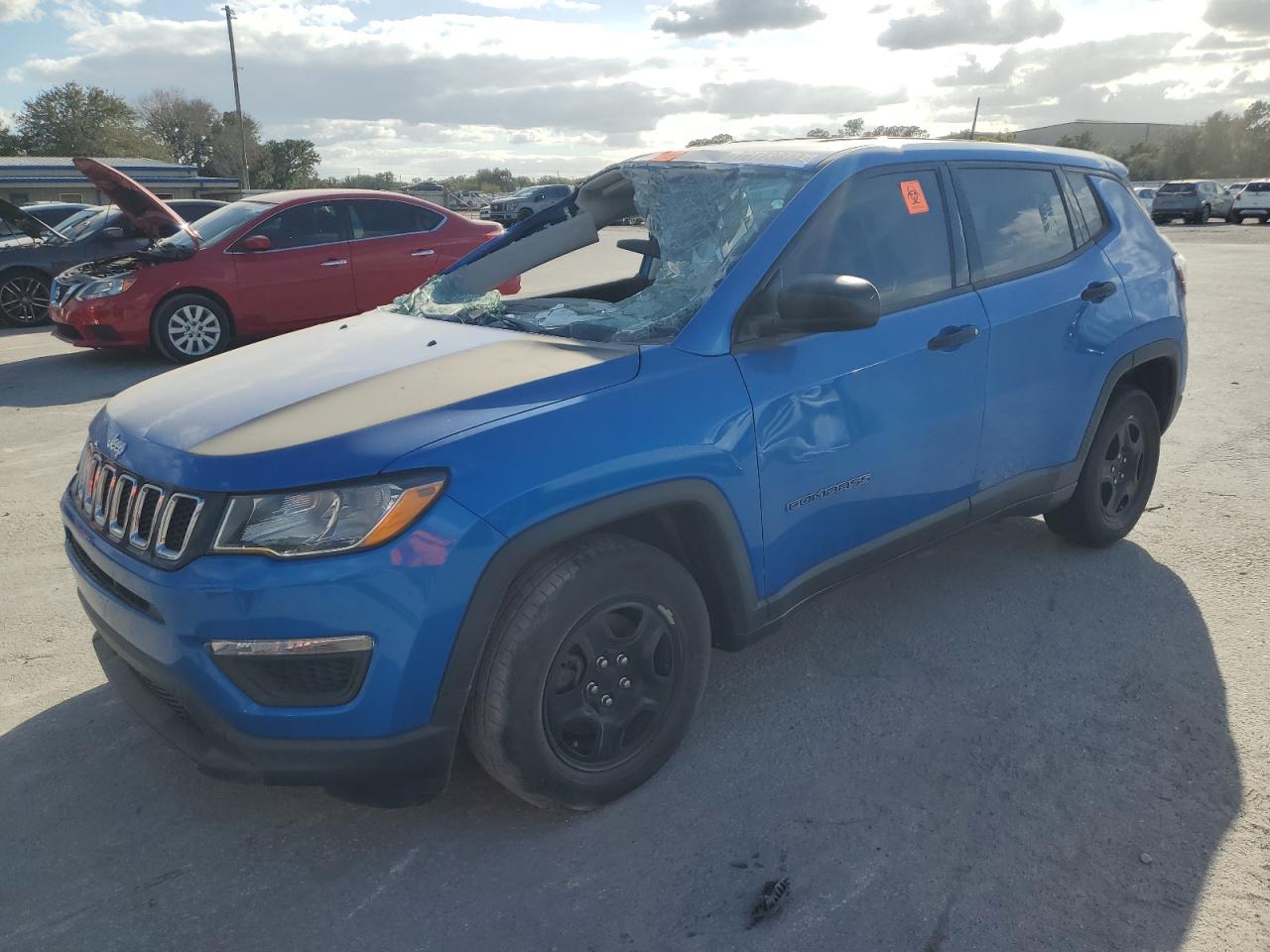 Lot #2925488427 2021 JEEP COMPASS SP