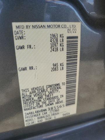 2022 NISSAN ALTIMA S - 1N4BL4BV8NN385565