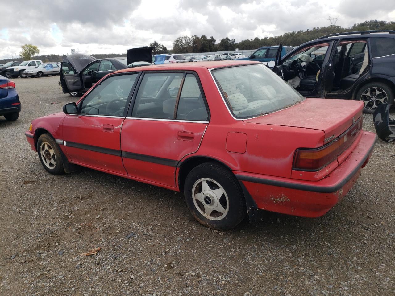 Lot #3026094162 1990 HONDA CIVIC LX