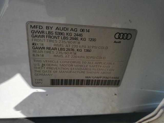 VIN WA1LFAFP7FA014464 2015 AUDI Q5 no.13