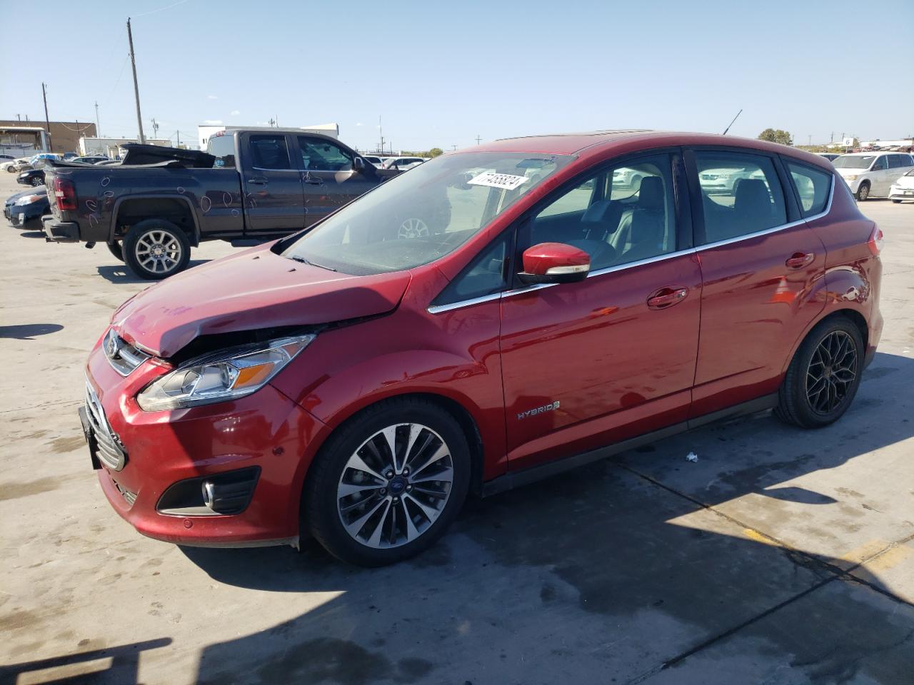 Lot #2952202019 2017 FORD C-MAX TITA