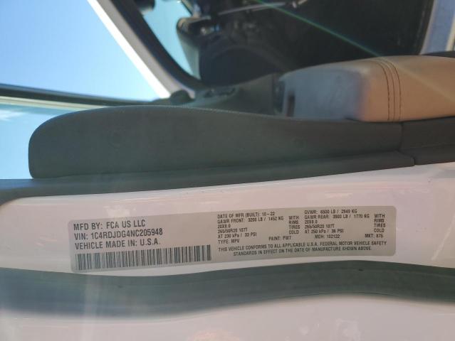 2022 DODGE DURANGO GT - 1C4RDJDG4NC205948