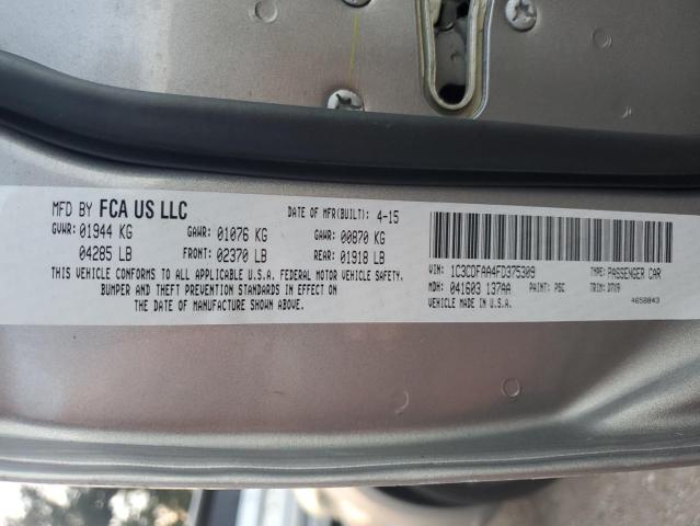 2015 DODGE DART SE - 1C3CDFAA4FD375309