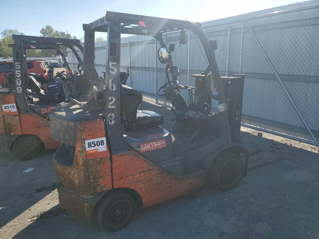 Lot #2904761747 2007 TOYOTA FORKLIFT