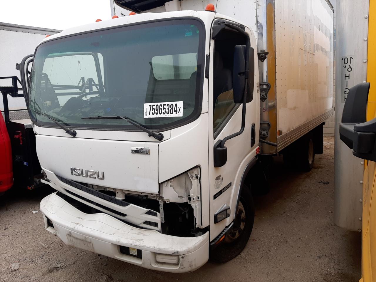 ISUZU NQR 2016 white tilt cab diesel JALE5W163G7300757 photo #1