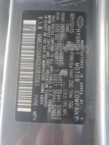 2016 HYUNDAI TUCSON LIM - KM8J33A46GU083561
