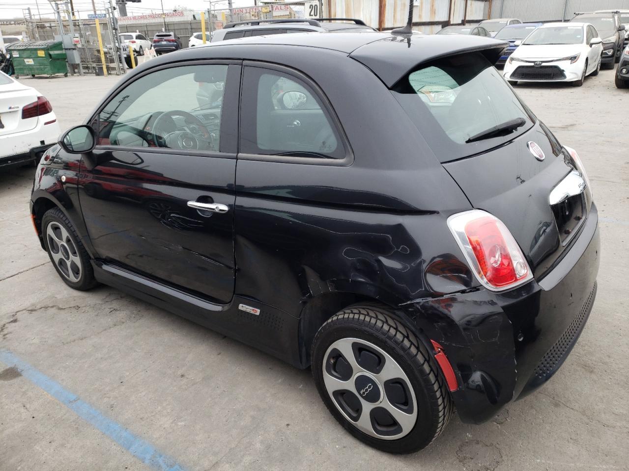 Lot #2935643831 2013 FIAT 500 ELECTR