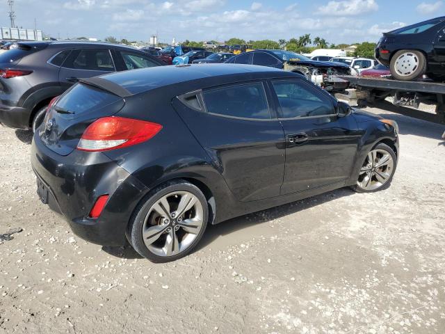 HYUNDAI VELOSTER 2013 black coupe 3d gas KMHTC6AD5DU165027 photo #4