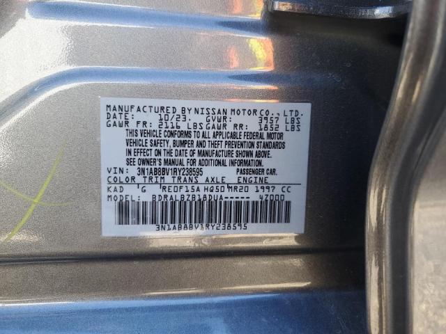 VIN 3N1AB8BV1RY238595 2024 NISSAN SENTRA no.12