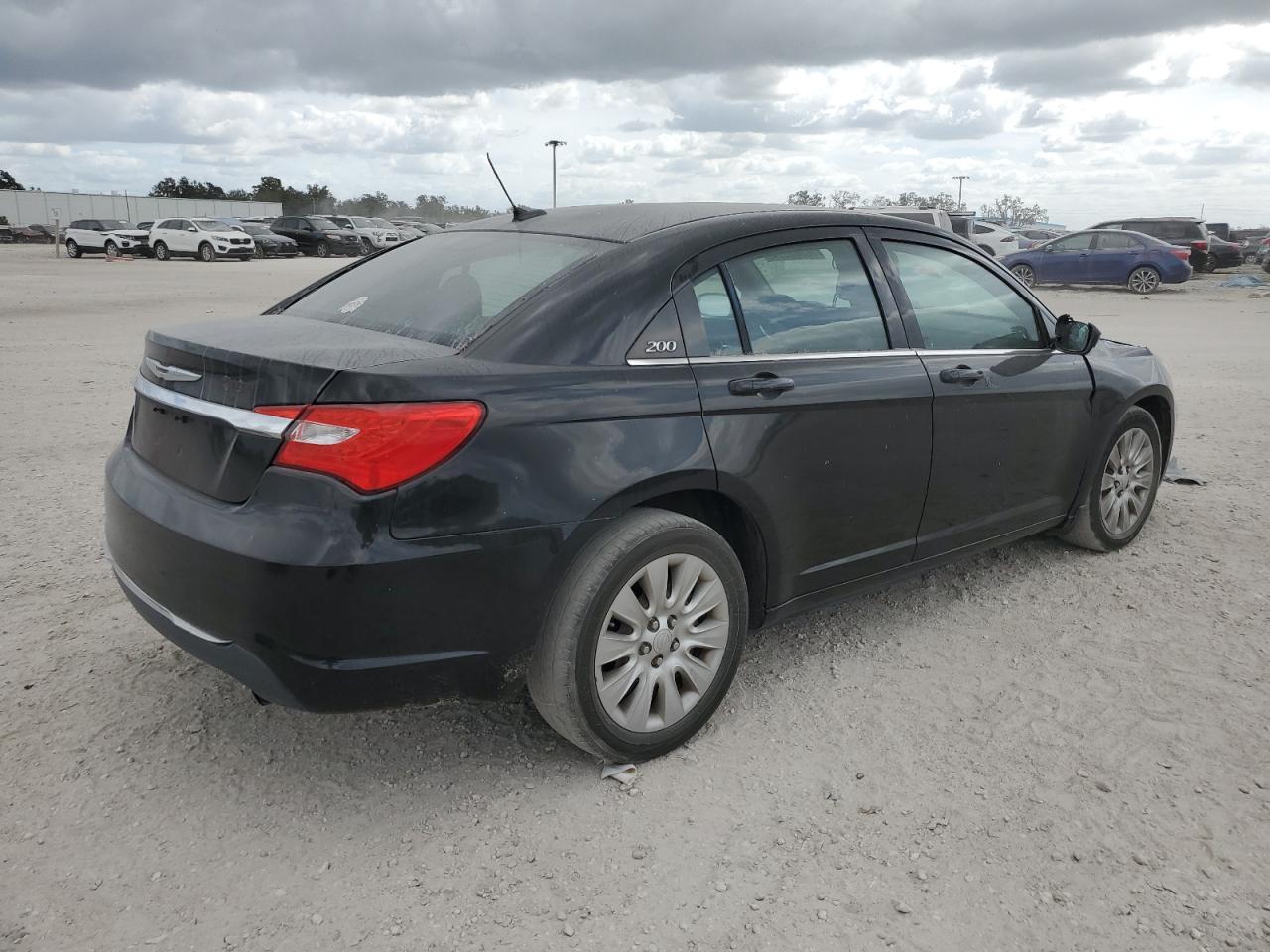 CHRYSLER 200 LX 2014 black  gas 1C3CCBAB4EN206128 photo #4