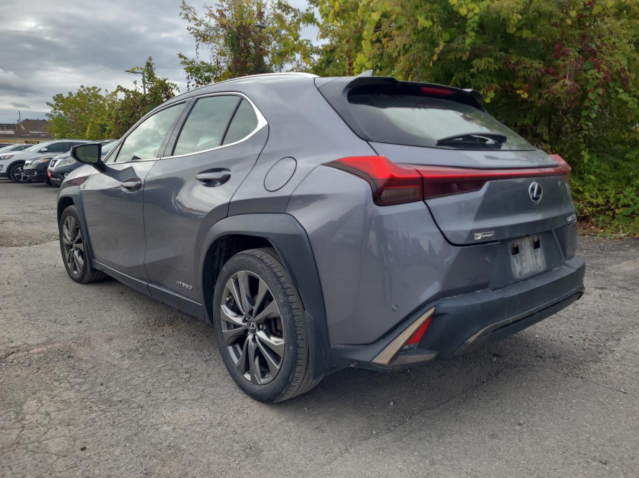 LEXUS UX 250H 2020 gray  hybrid engine JTHR9JBH3L2029862 photo #4