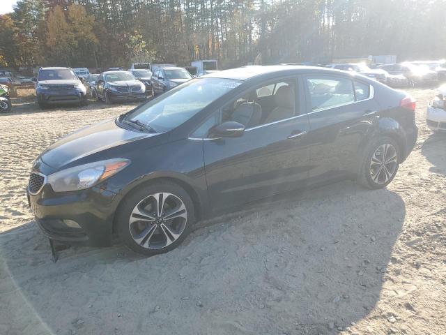 KIA FORTE EX 2014 black  gas KNAFZ4A82E5137718 photo #1