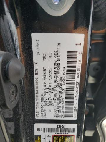 VIN 5TFCZ5AN4HX107629 2017 Toyota Tacoma, Double Cab no.13