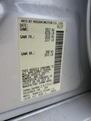 2017 NISSAN ALTIMA 2.5 - 1N4AL3AP8HC257352