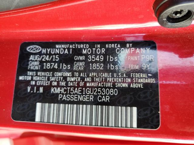 2016 HYUNDAI ACCENT SE - KMHCT5AE1GU253080