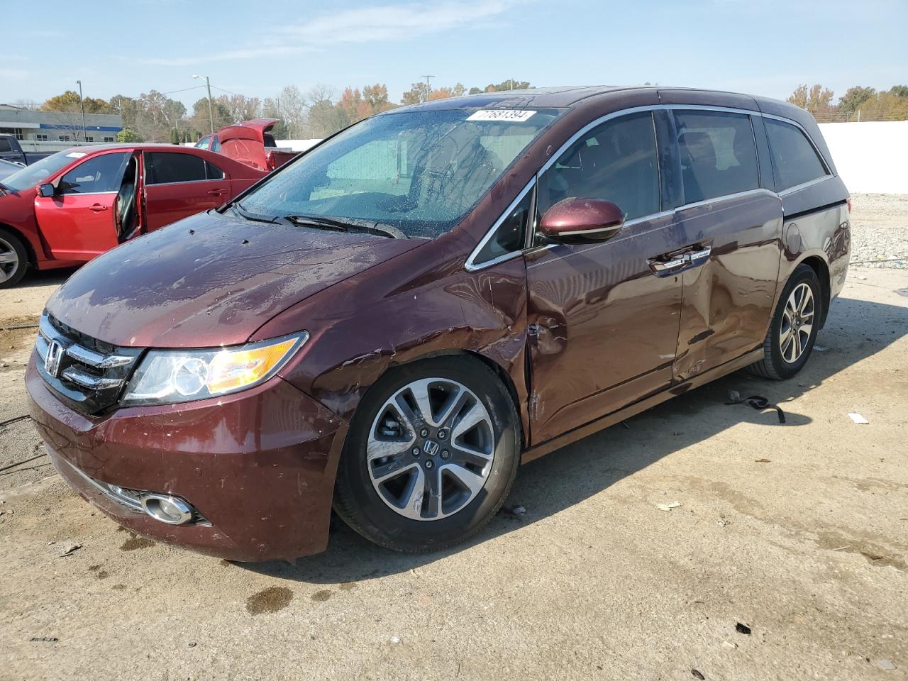 Lot #2969999966 2016 HONDA ODYSSEY TO