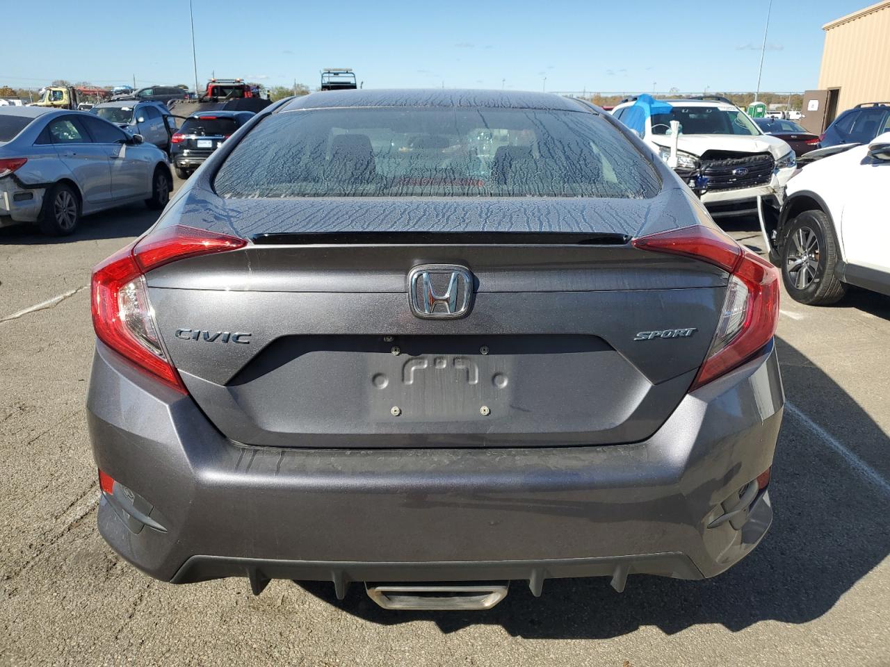 Lot #2989045584 2020 HONDA CIVIC SPOR