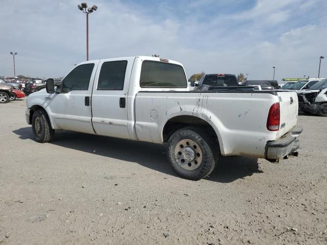 FORD F250 SUPER 2006 white crew pic gas 1FTSW20506ED86459 photo #3