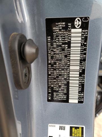 2022 TOYOTA COROLLA LE - 5YFEPMAE7NP292150