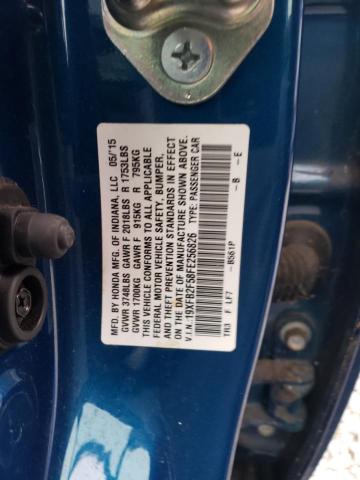 2015 HONDA CIVIC LX - 19XFB2F58FE256826